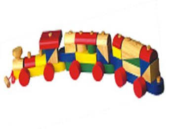 Bộ lắp ráp xe lửa hình đoàn tàu